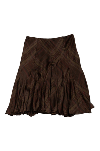 #169 Lauren Ralph Lauren Skirt Brown | c. 197 | Size 10