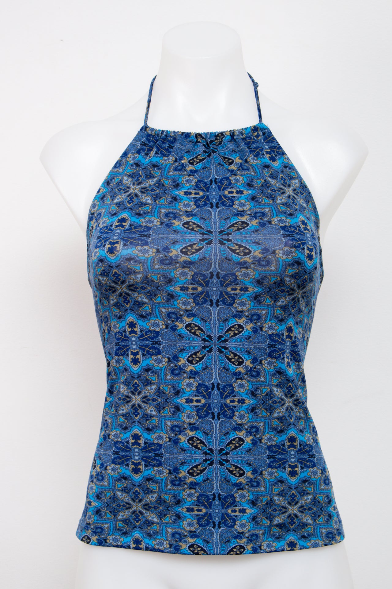 #115 Jacob Halter Top Blue | c. 206 | Size 10