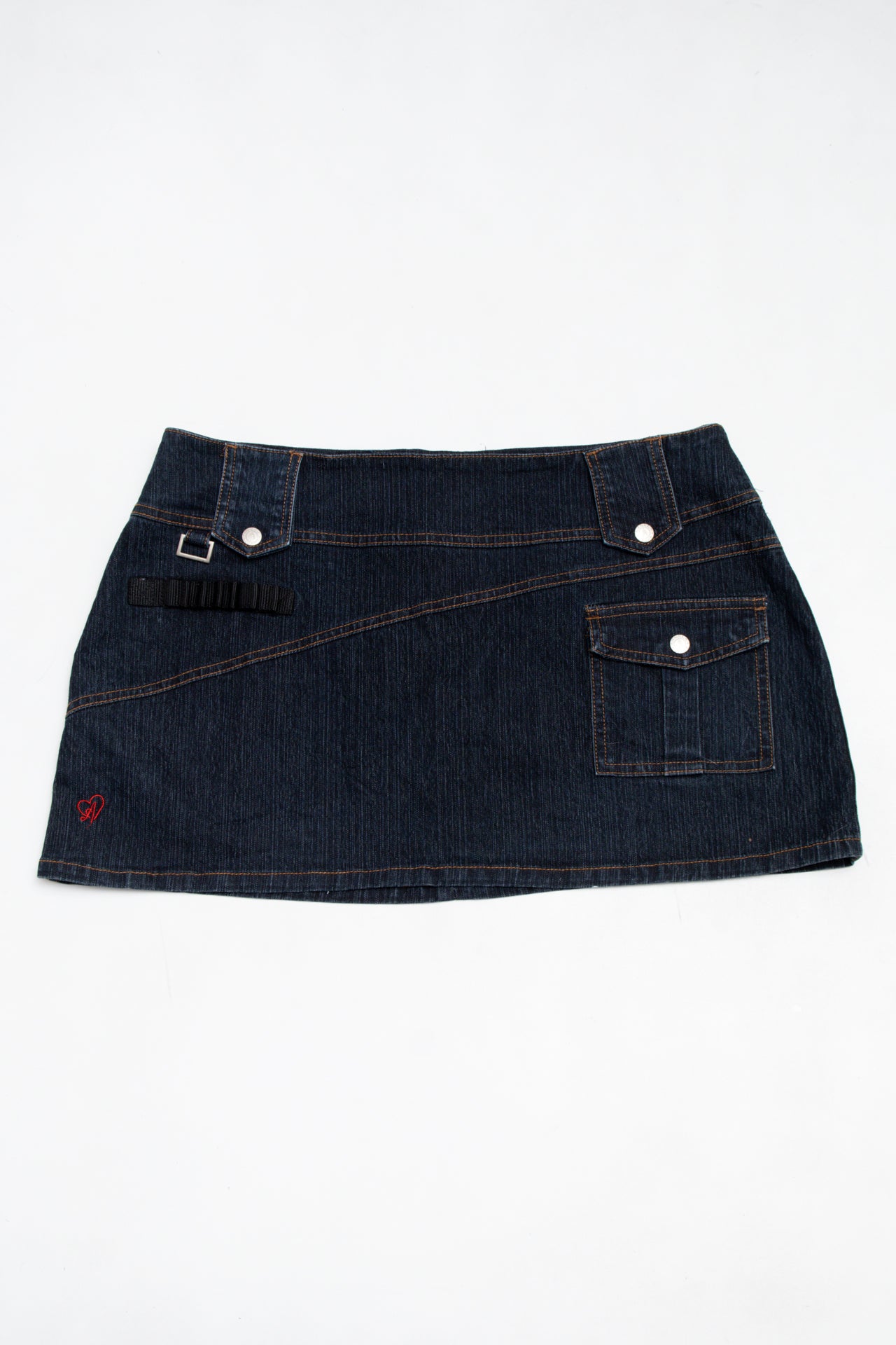 #205 Angela Mini Skirt Blue | c. 199 | Size 12