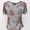 #099 Donna Gray T-shirt Brown | c. | Size 8