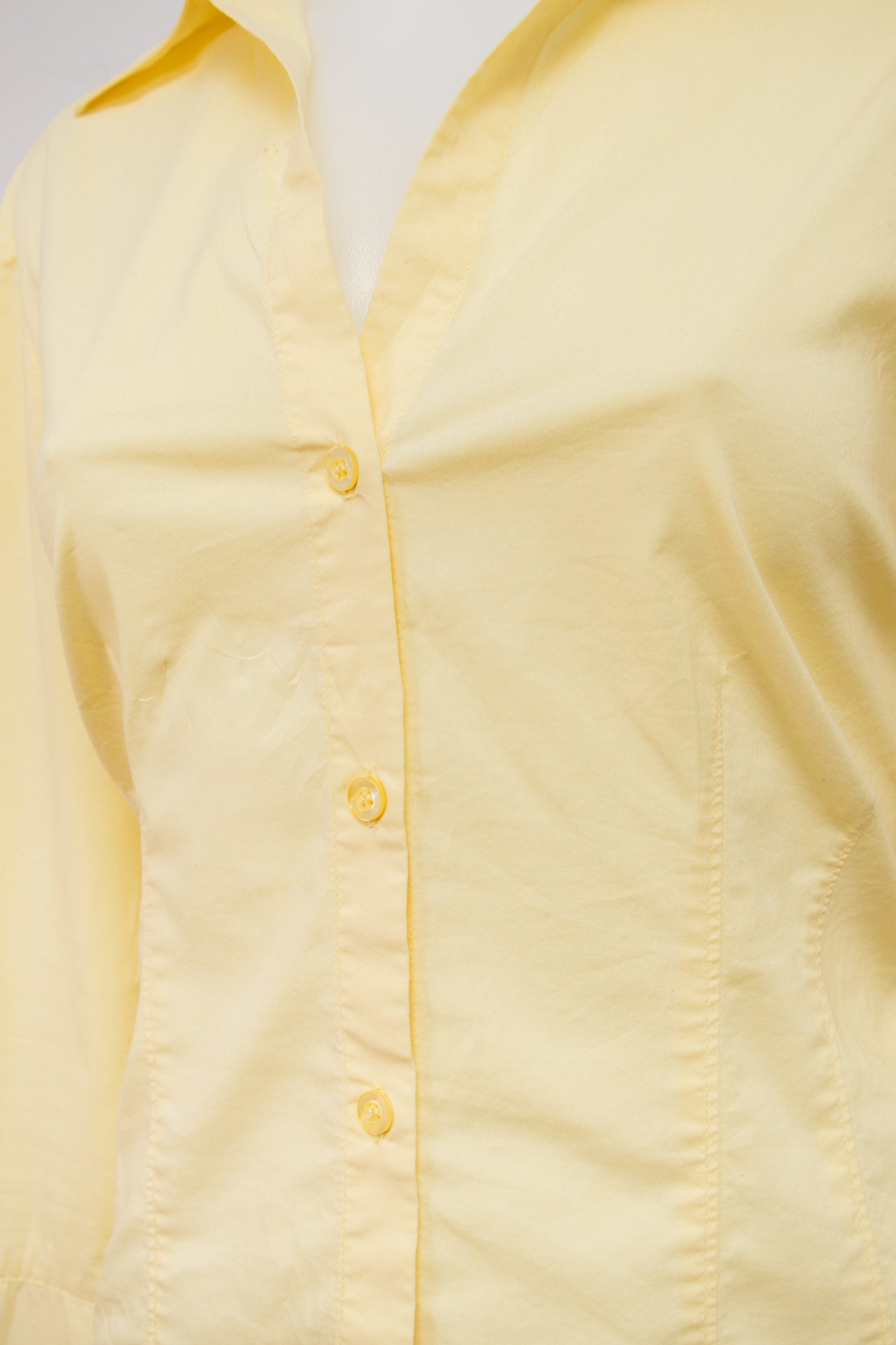 #060 New York & Company Long Sleeve Yellow | c. 213 | Size 8