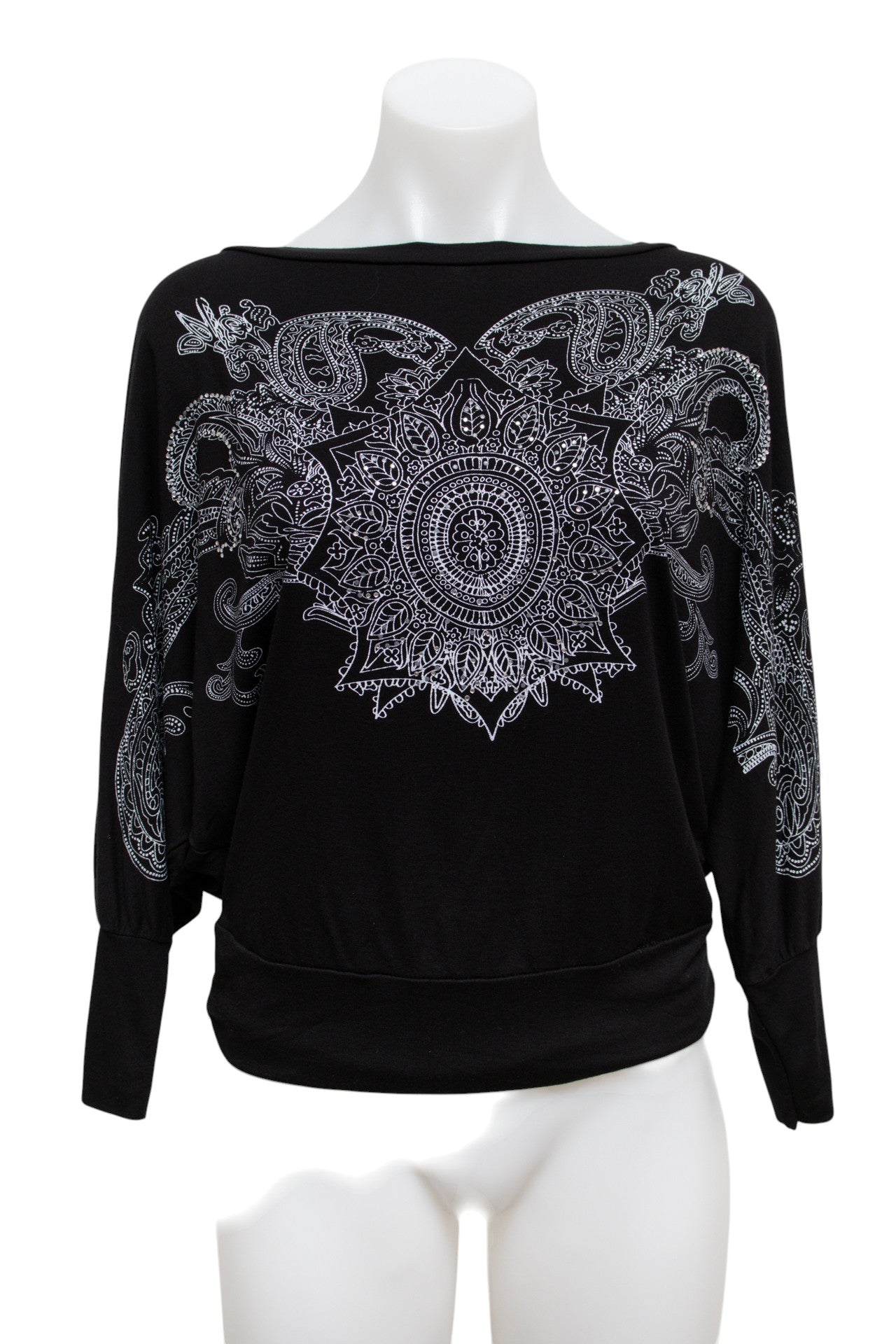 #91 T-shirt Black | c. 185 | Size 10