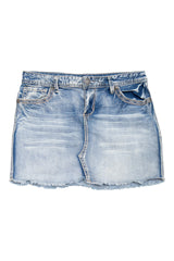#185 Maurice's Mini Skirt Blue | c. 199 | Size 8