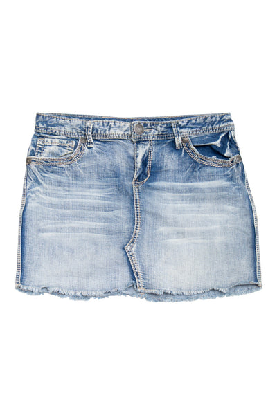 #185 Maurice's Mini Skirt Blue | c. 199 | Size 8