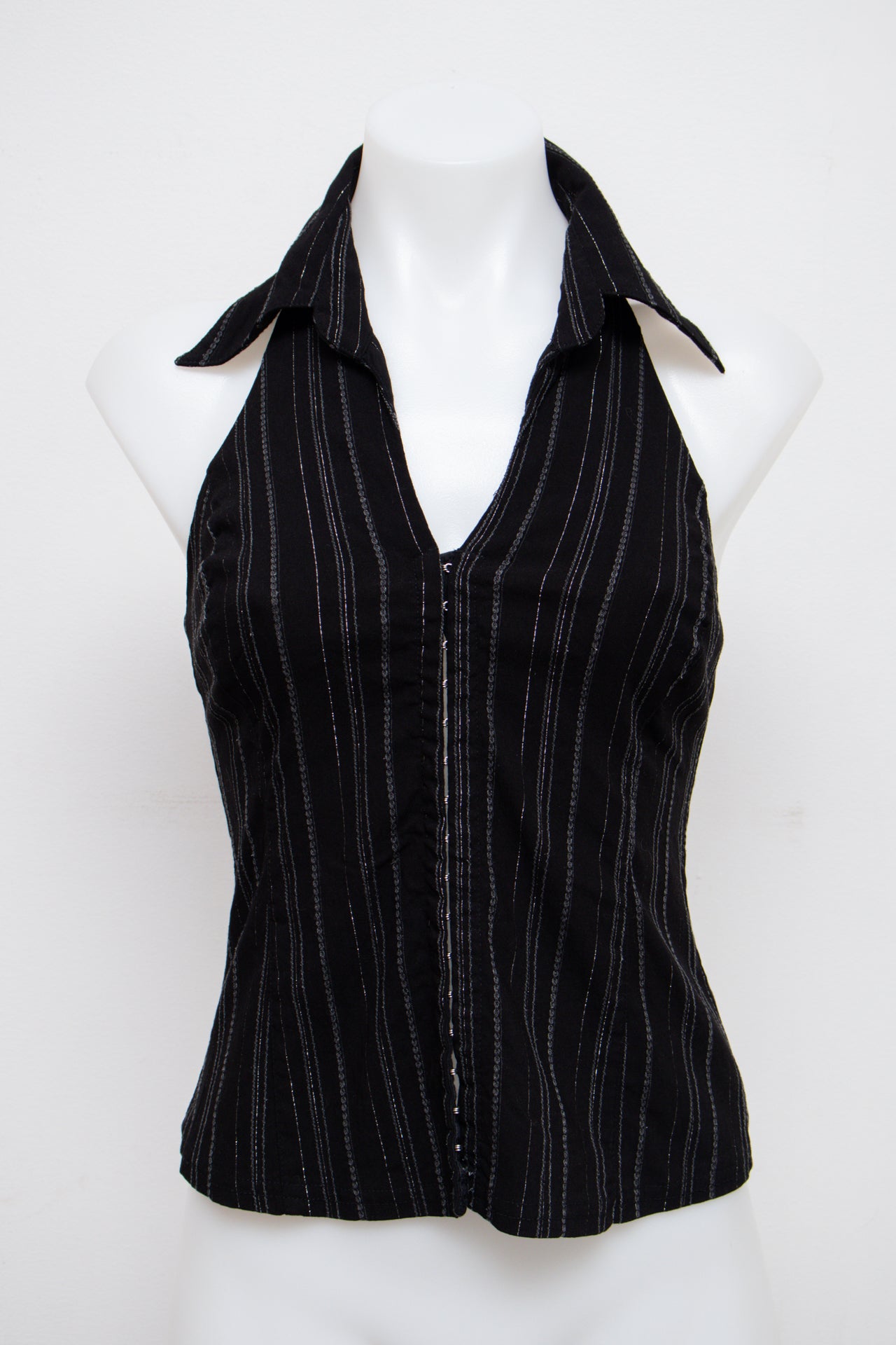 #026 Pimkie Halter Top Black | c. 203 | Size 10