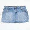 #143 Wear It Declared It Skirt Blue | c. 200 | Size 10