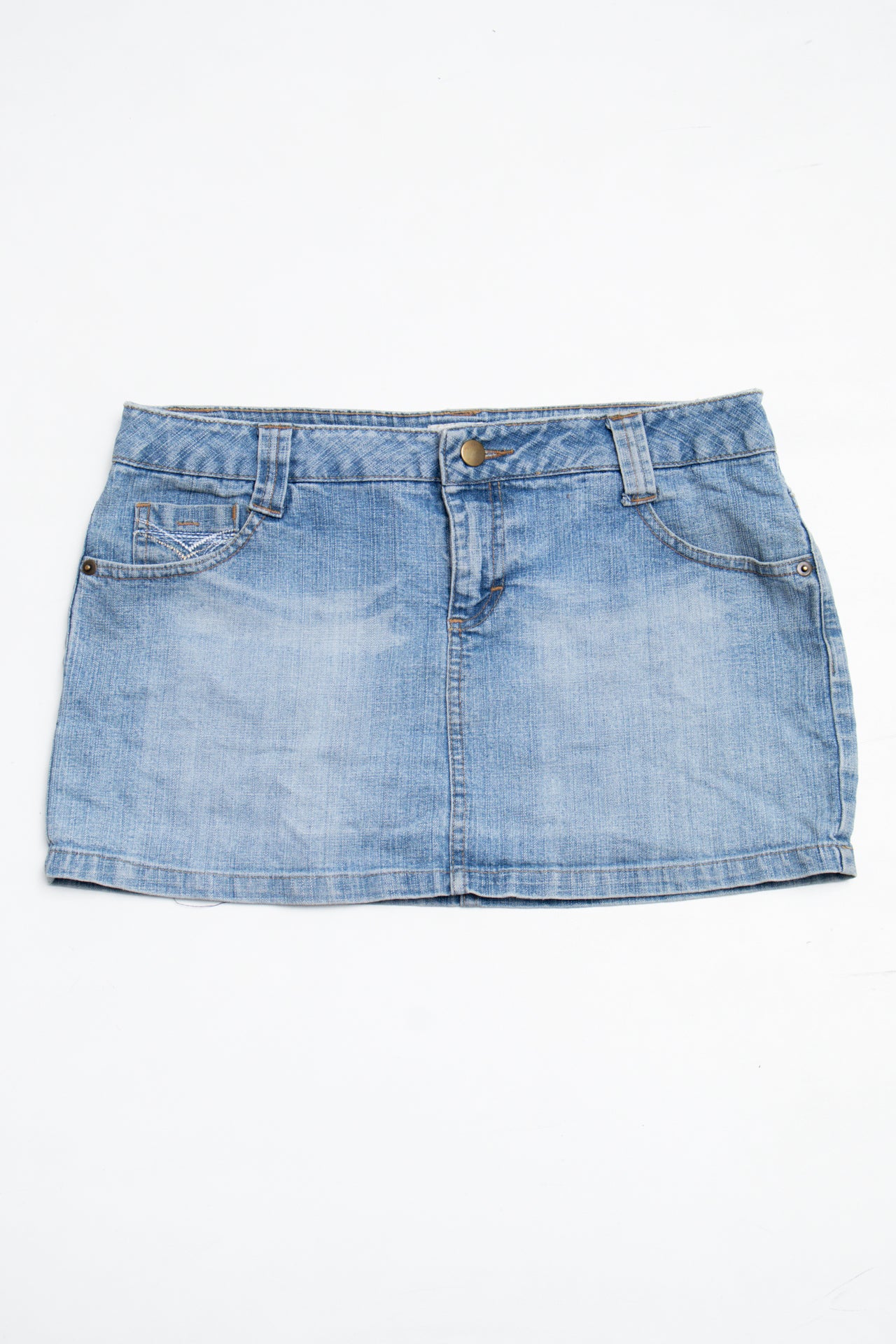 #143 Wear It Declared It Skirt Blue | c. 200 | Size 10
