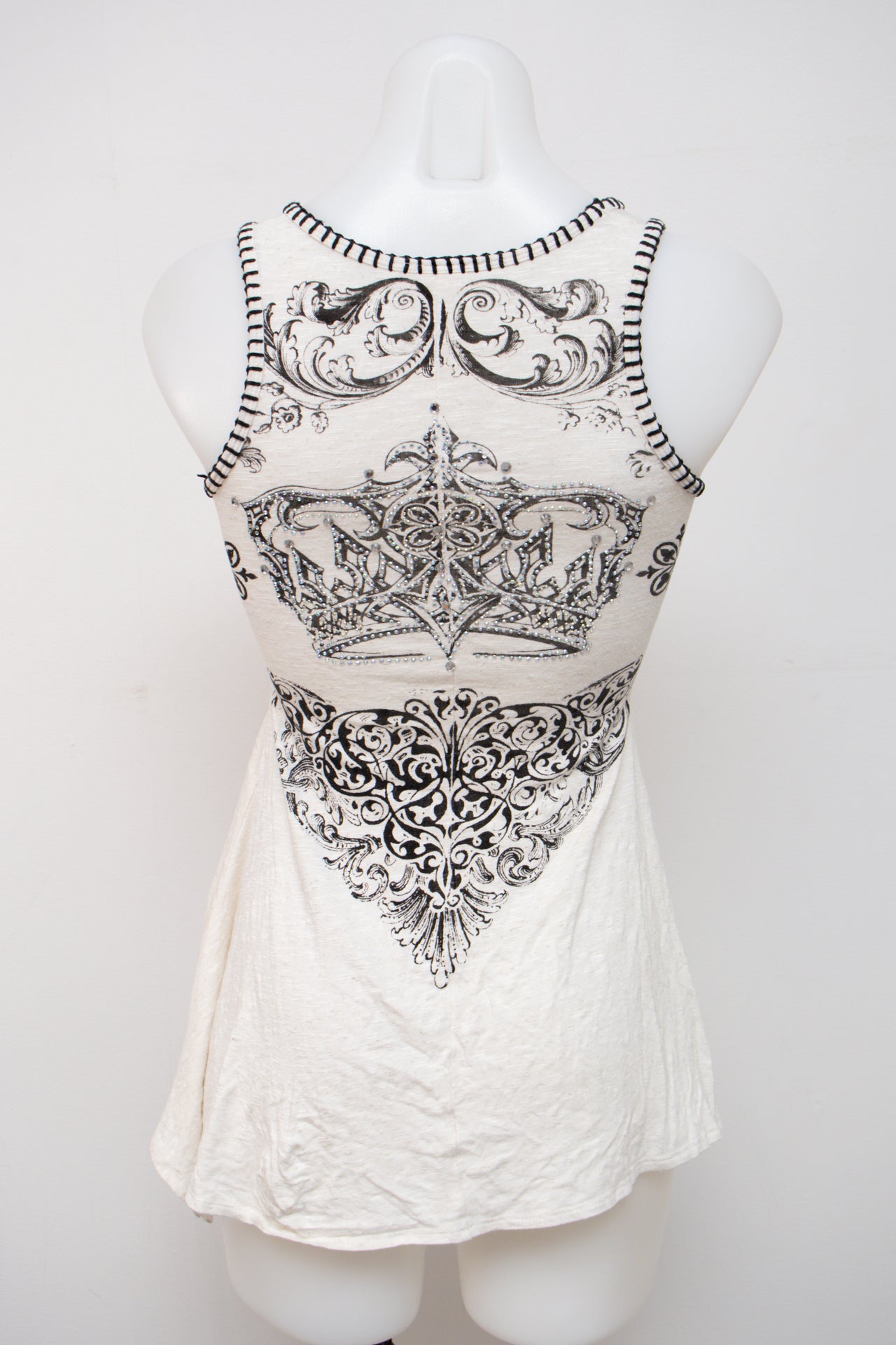 #081 Vocal Tank Top White | c. | Size 8