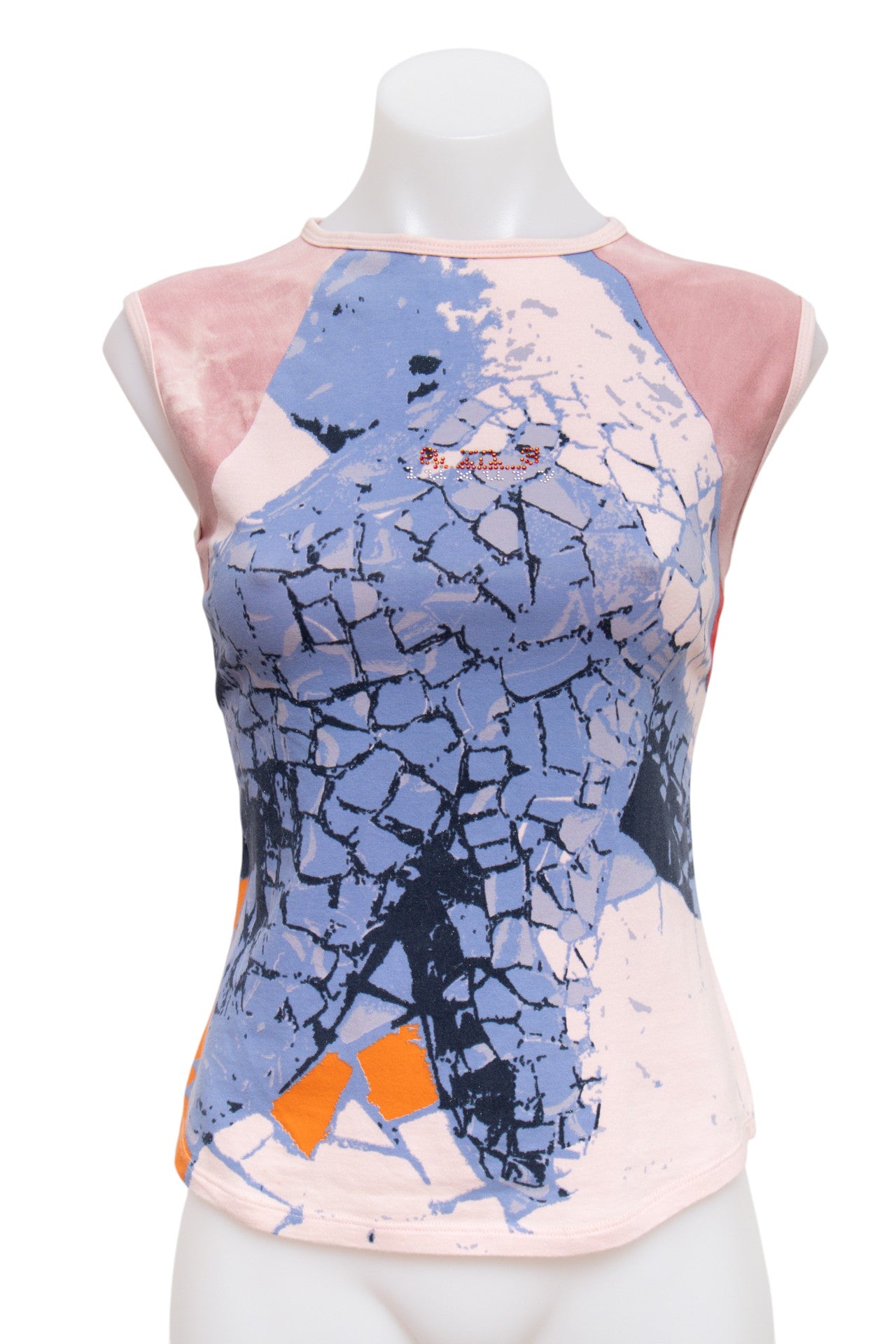#56 T-shirt Tank Top Pink | c. 193 | Size 10