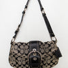 #207 Coach Shoulder Bag Black | c. 190 | Size
