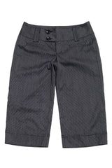 #100 Spacegirly Capris Black | c. 209 | Size 8