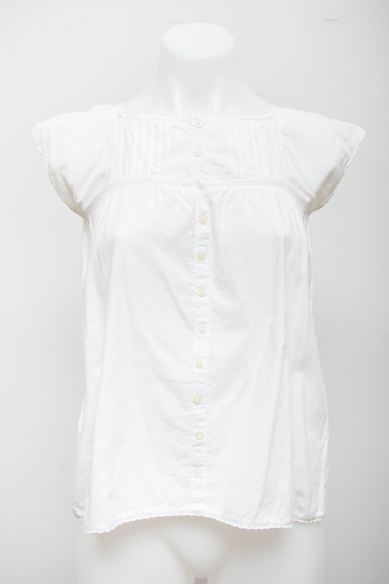 #80 Zy Tank Top White | c. 178 | Size 10