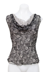 #183 Silk Karen Kane Lifestyle Tank Black | c. 212 | Size 10