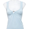#054 Le Chateau Tank Top Blue | c. 202 | Size 8