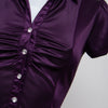 #054 La Scala Short Sleeve Purple | c. 209 | Size 6/8