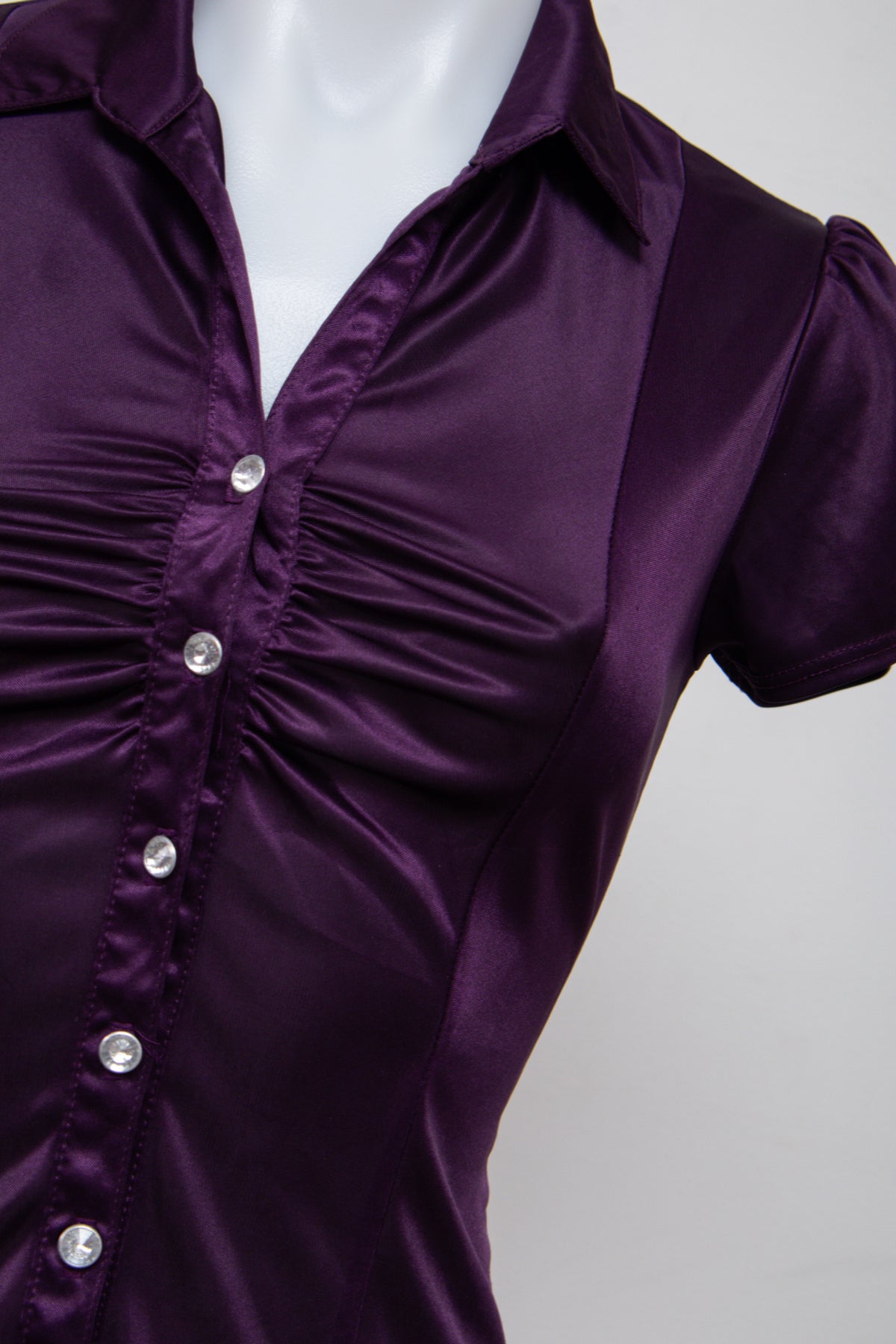 #054 La Scala Short Sleeve Purple | c. 209 | Size 6/8
