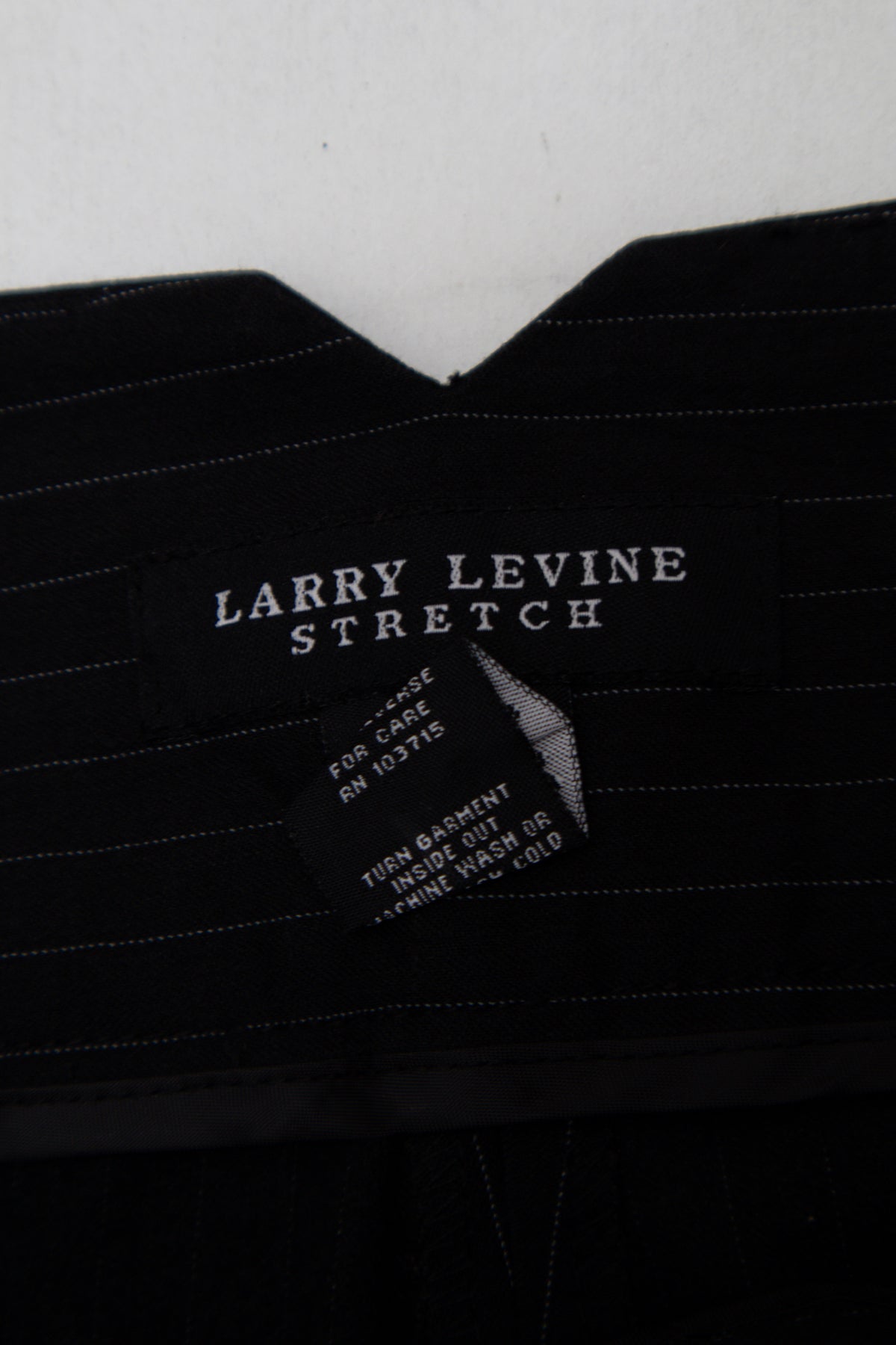 #152 Larry Levine Pants Black | c. 204 | Size 12