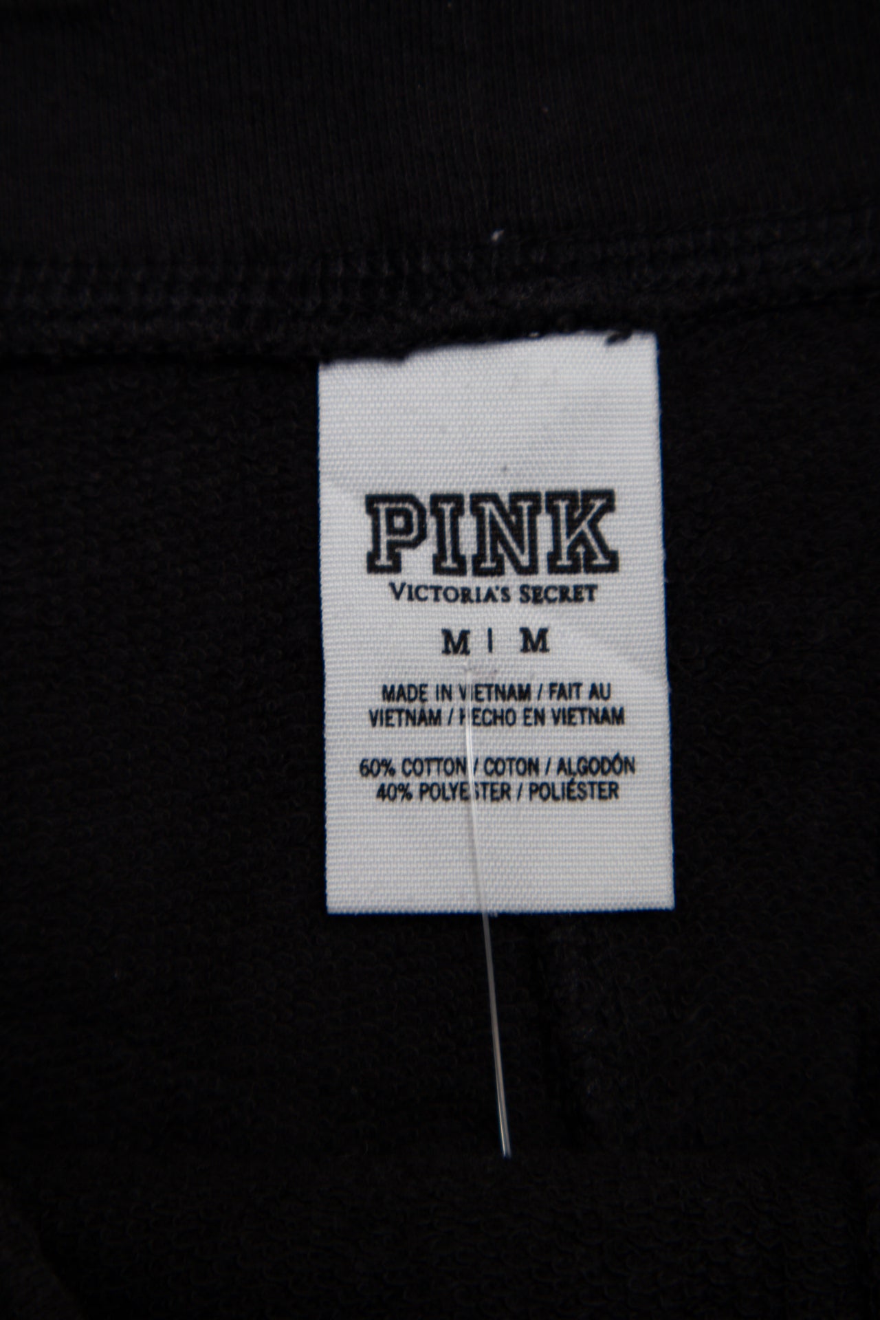 #139 Pink Victoria's Secret Shorts Black | c. 196 | Size 12