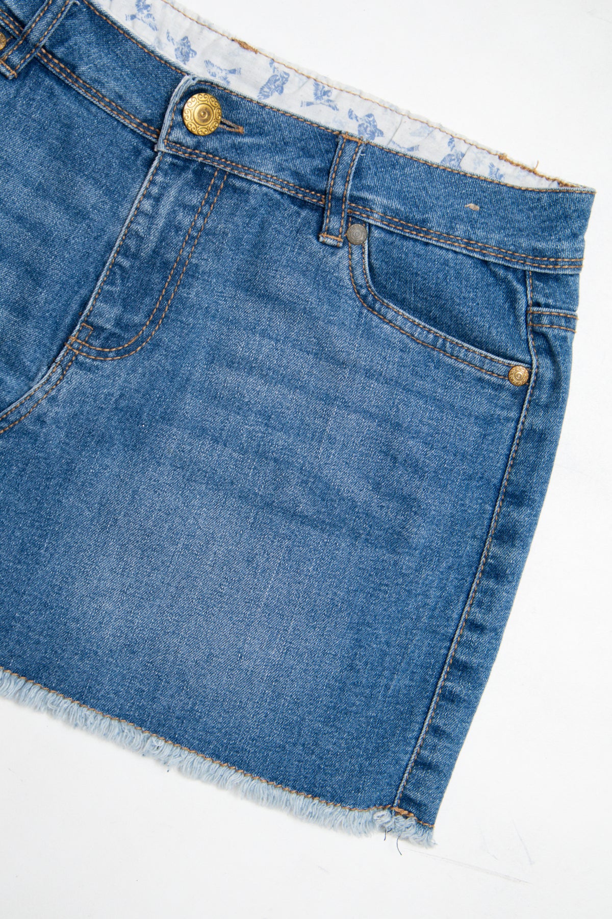 #164 Denim Co. Mini Skirt Blue | c. 209 | Size 10