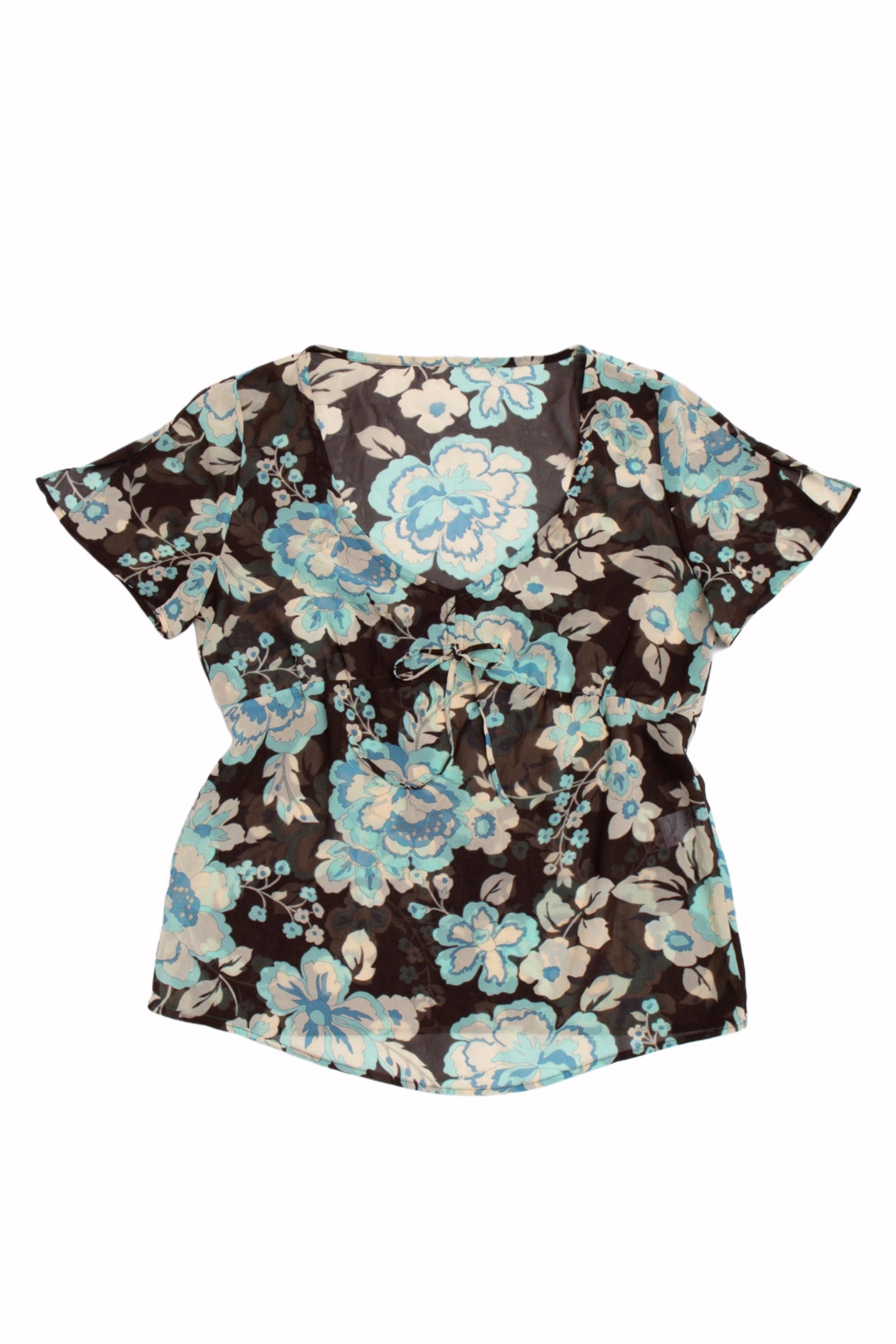 #20 Sheer Floral Tee | Gilmore Girls | Size 12