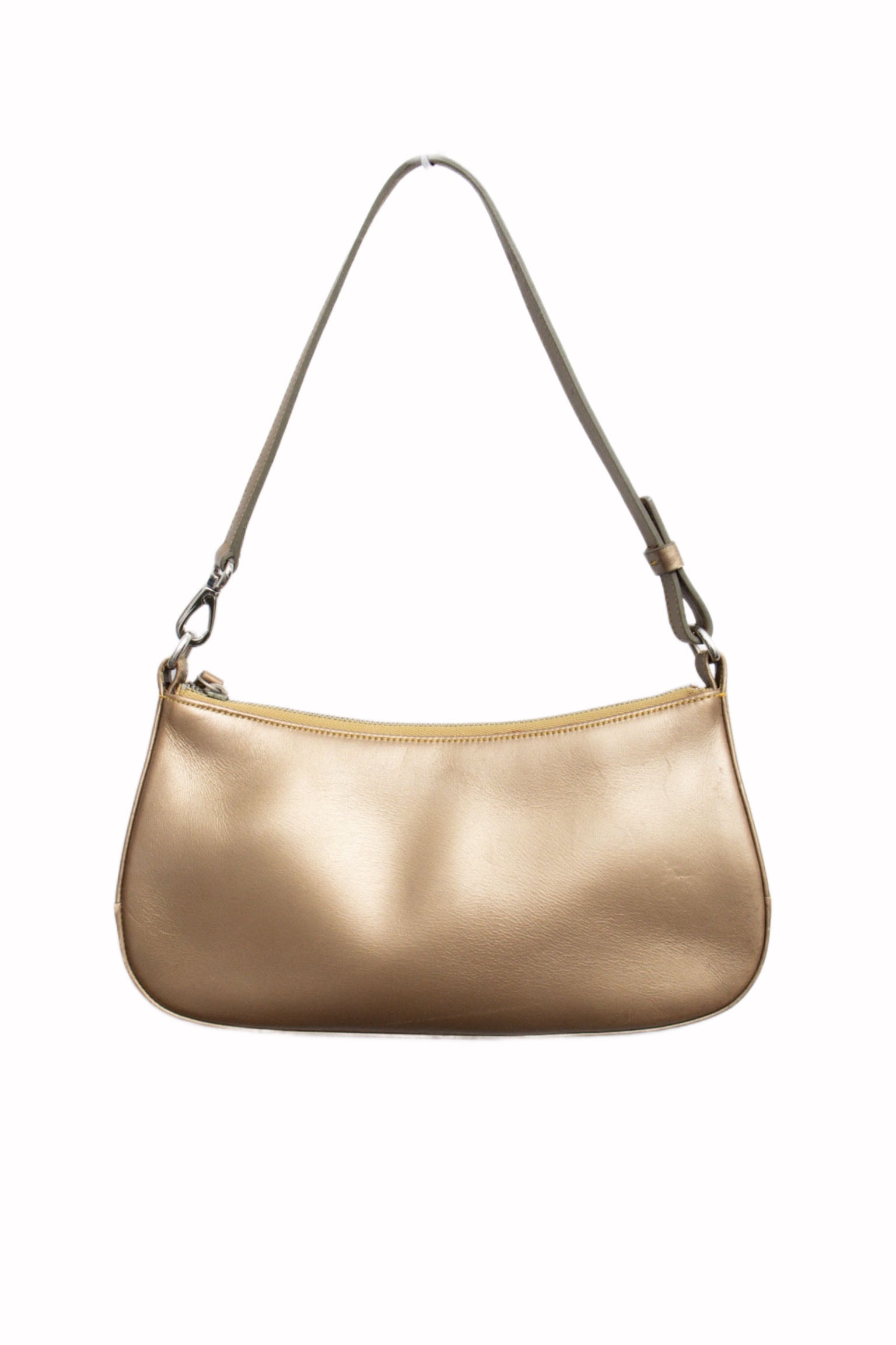 #80 Coach Gold Shoulder Bag | Gossip Girl