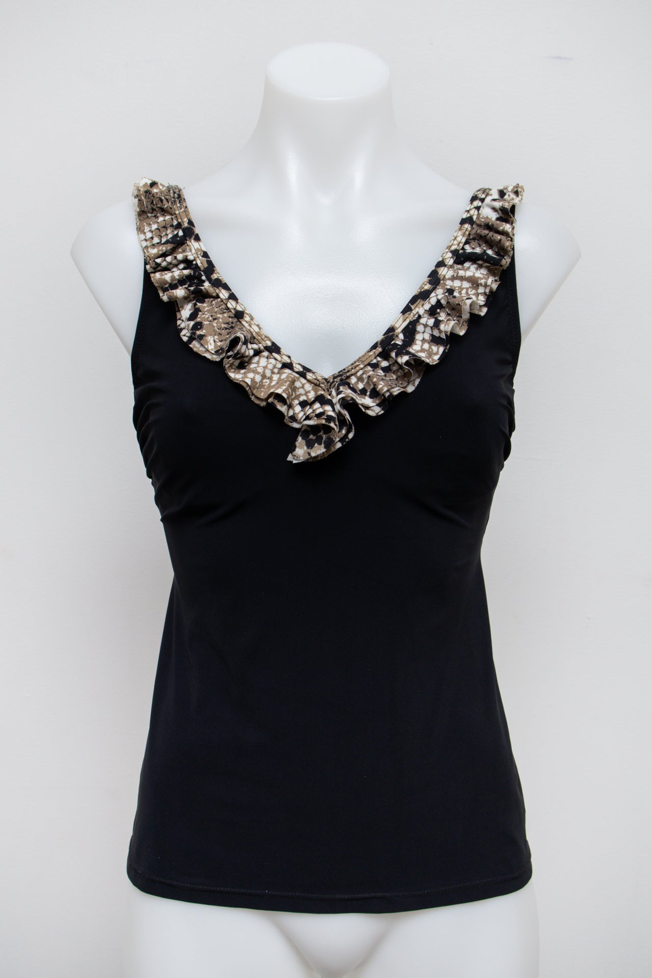#64 Tank Top Black | c. 181 | Size 8/36D