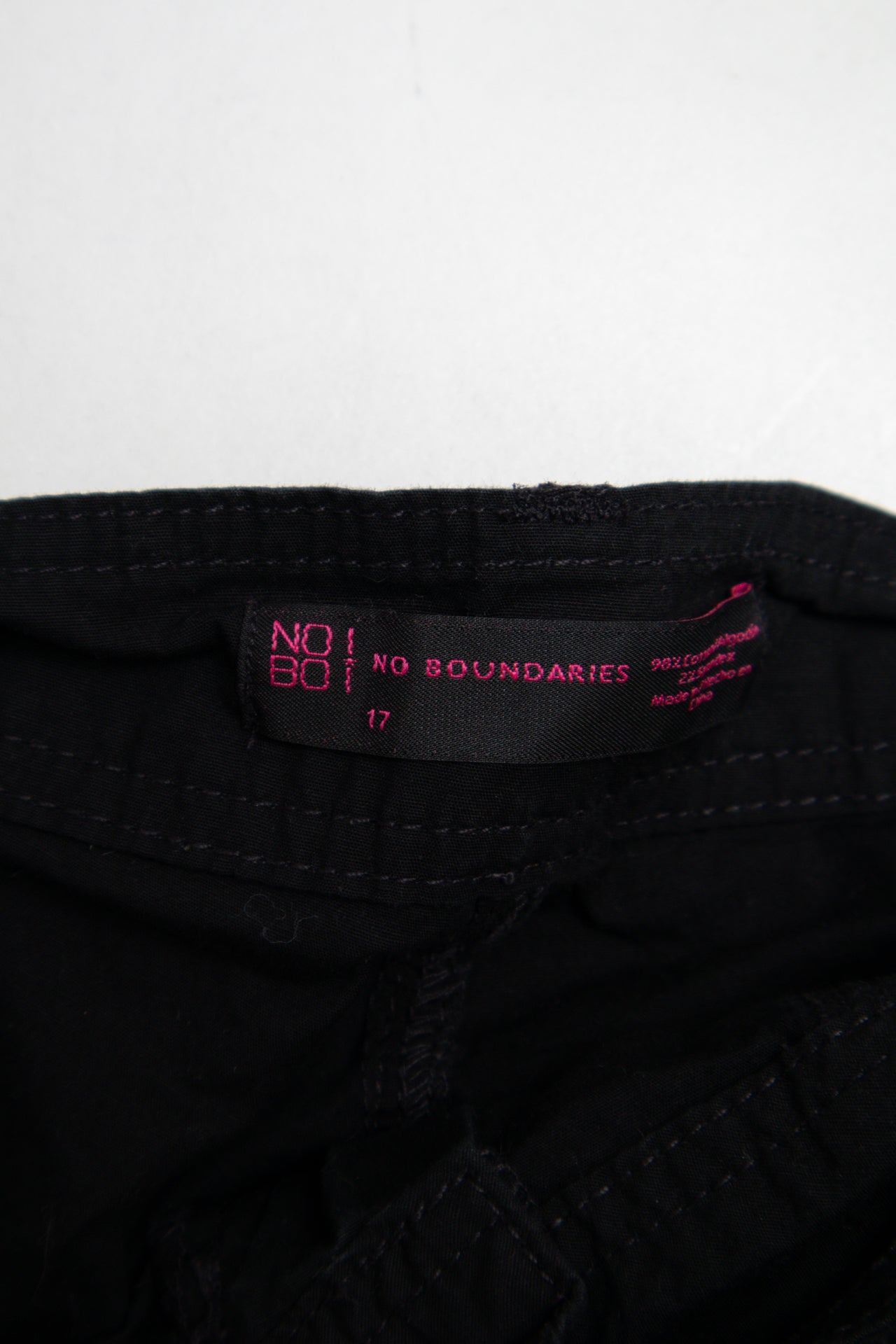 #171 No Boundaries Shorts Black | c. 203 | Size 14