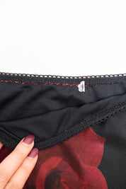 #107 Long Skirt Black | c. 213 | Size 4/6