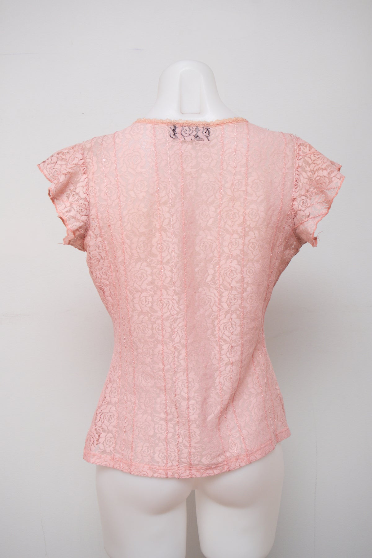 #065 Marianne Short Sleeve Pink | c. 209 | Size 12