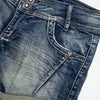 #189 Sport Booty Short Blue | c. 209 | Size 8