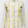 #060 Ariat Long Sleeve Yellow | c. 209 | Size 8