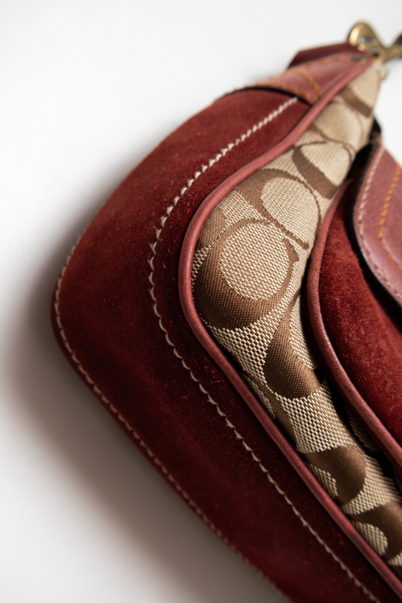 #209 Coach Shoulder Bag Brown | c. 190 | Size