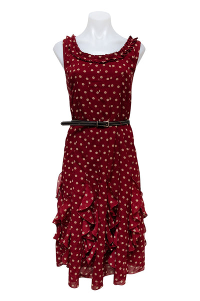 #149 Signature By Robbie Bee Mini Skirt Red | c. 192 | Size 14