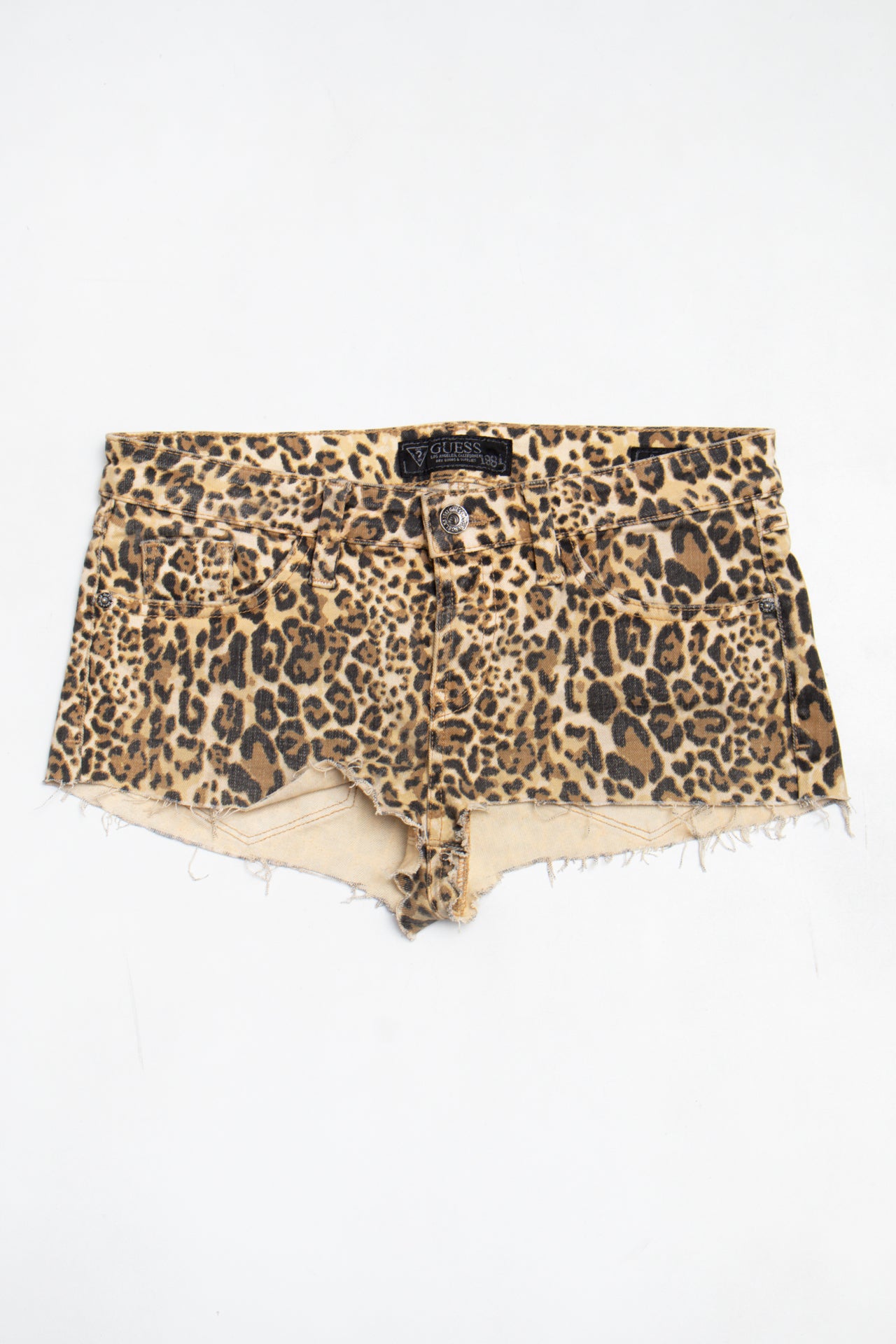 #157 Guess Shorts Brown | c. 198 | Size 8