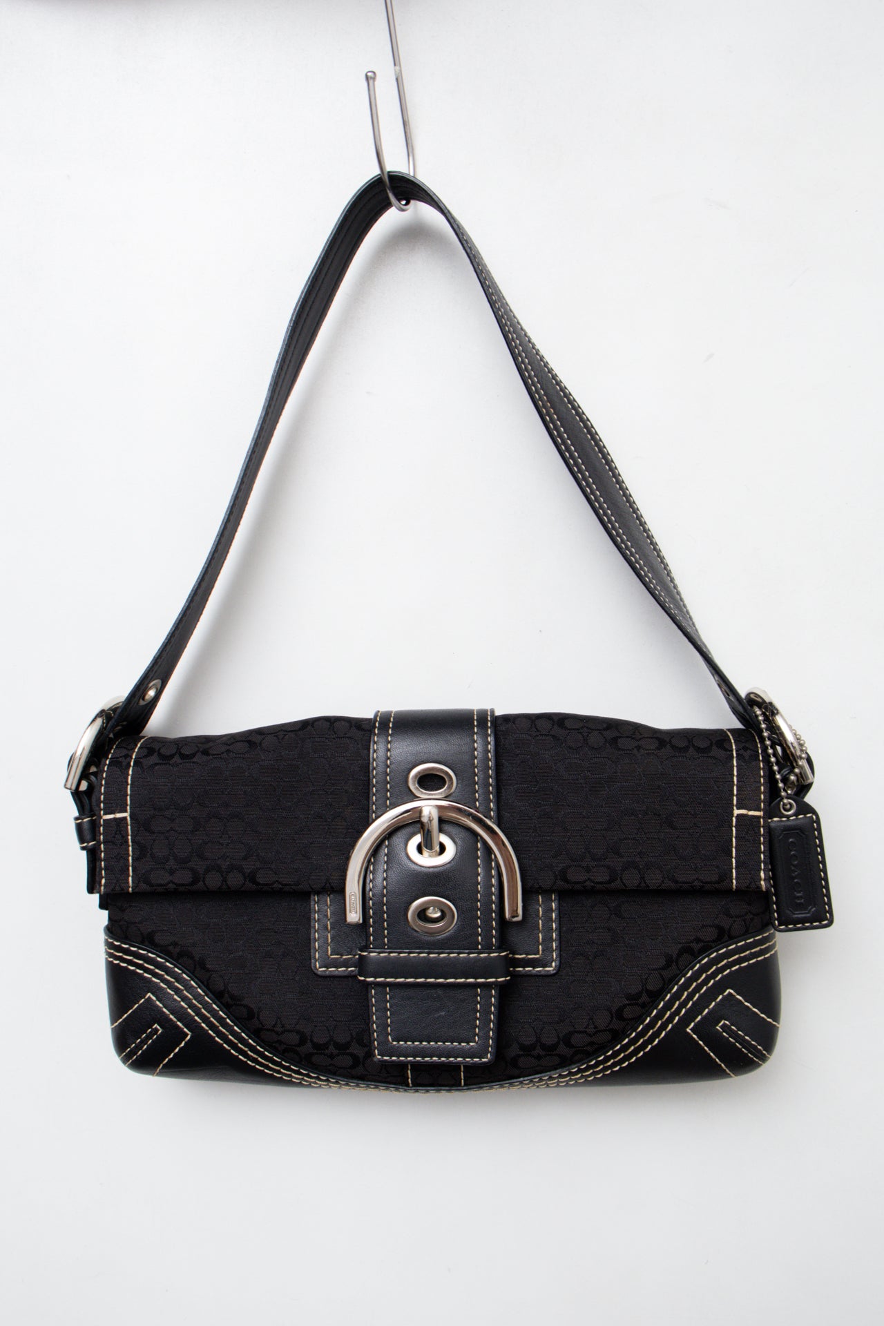 #191 Coach Shoulder Bag Black | c. 200 | Size