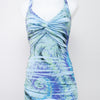 #112 Body Central Halter Top Blue | c. 198 | Size