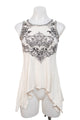 #081 Vocal Tank Top White | c. | Size 8