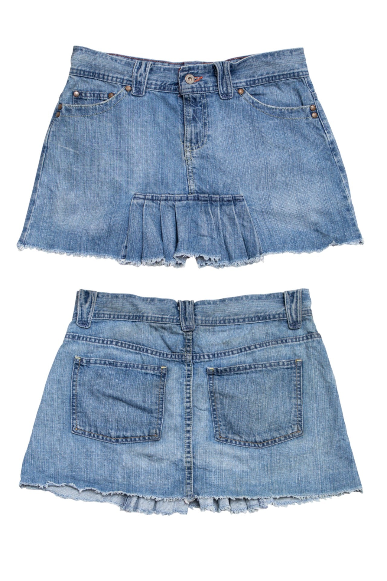 #174 Old Navy Mini Skirt Blue | c. 209 | Size 8