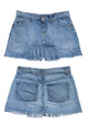 #174 Old Navy Mini Skirt Blue | c. 209 | Size 8