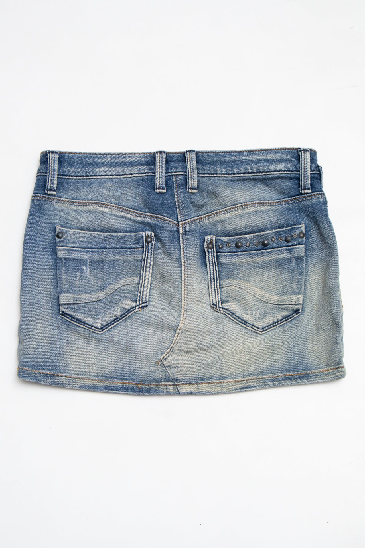 #156 Denim Rules By Trf Mini Skirt Blue | c. 200 | Size 8