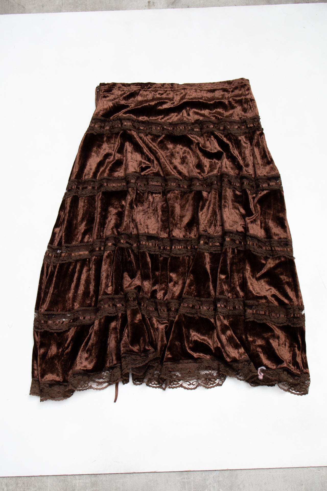 #145 Passsport Skirt Brown | c. 193 | Size 10