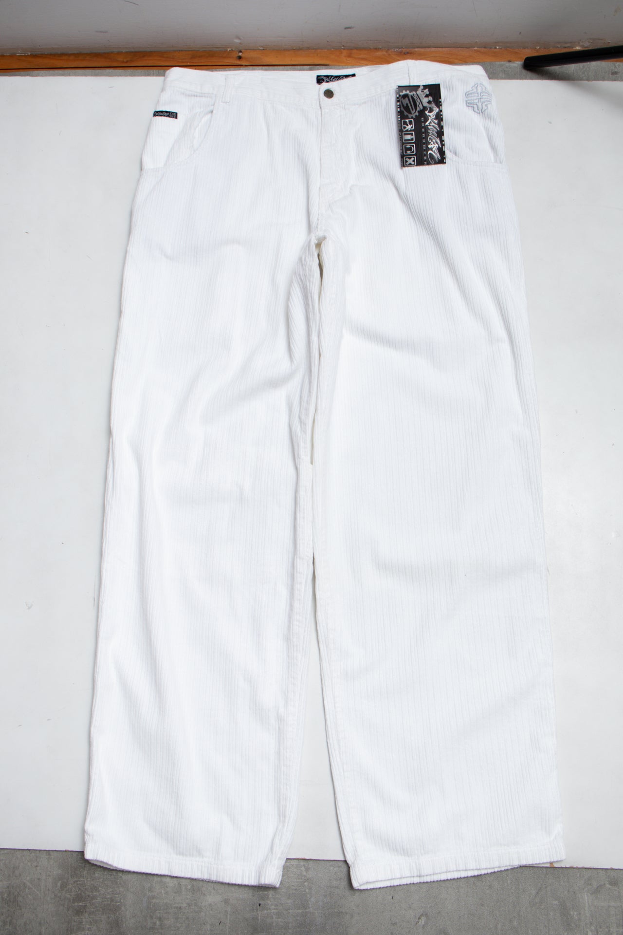 #177 King Of New York Pants White | c. 192 | Size 16
