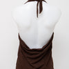 #014 Jones New York Sport Halter Top Brown | c. 202 | Size 10/12