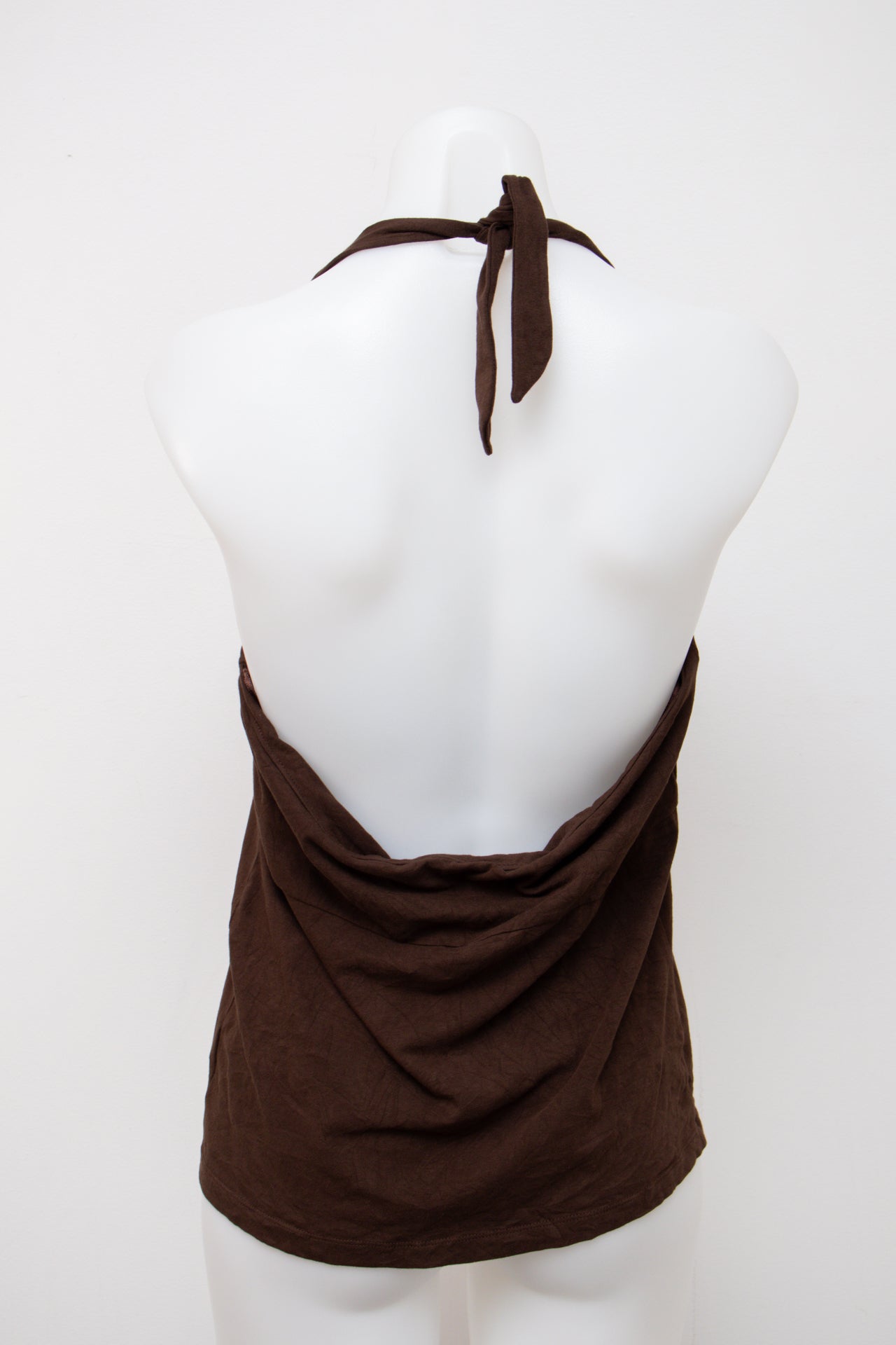 #014 Jones New York Sport Halter Top Brown | c. 202 | Size 10/12