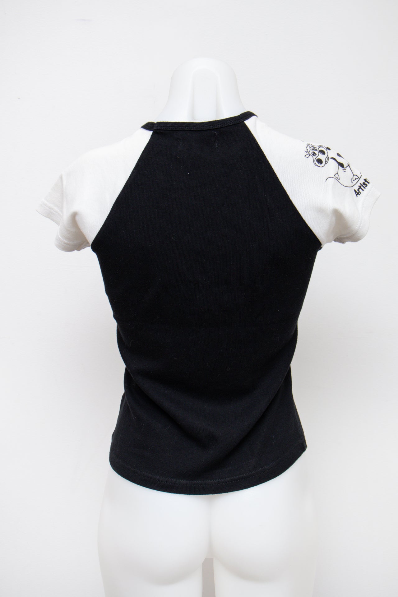 #91 Jennyfer T-shirt Black | c. 196 | Size 8