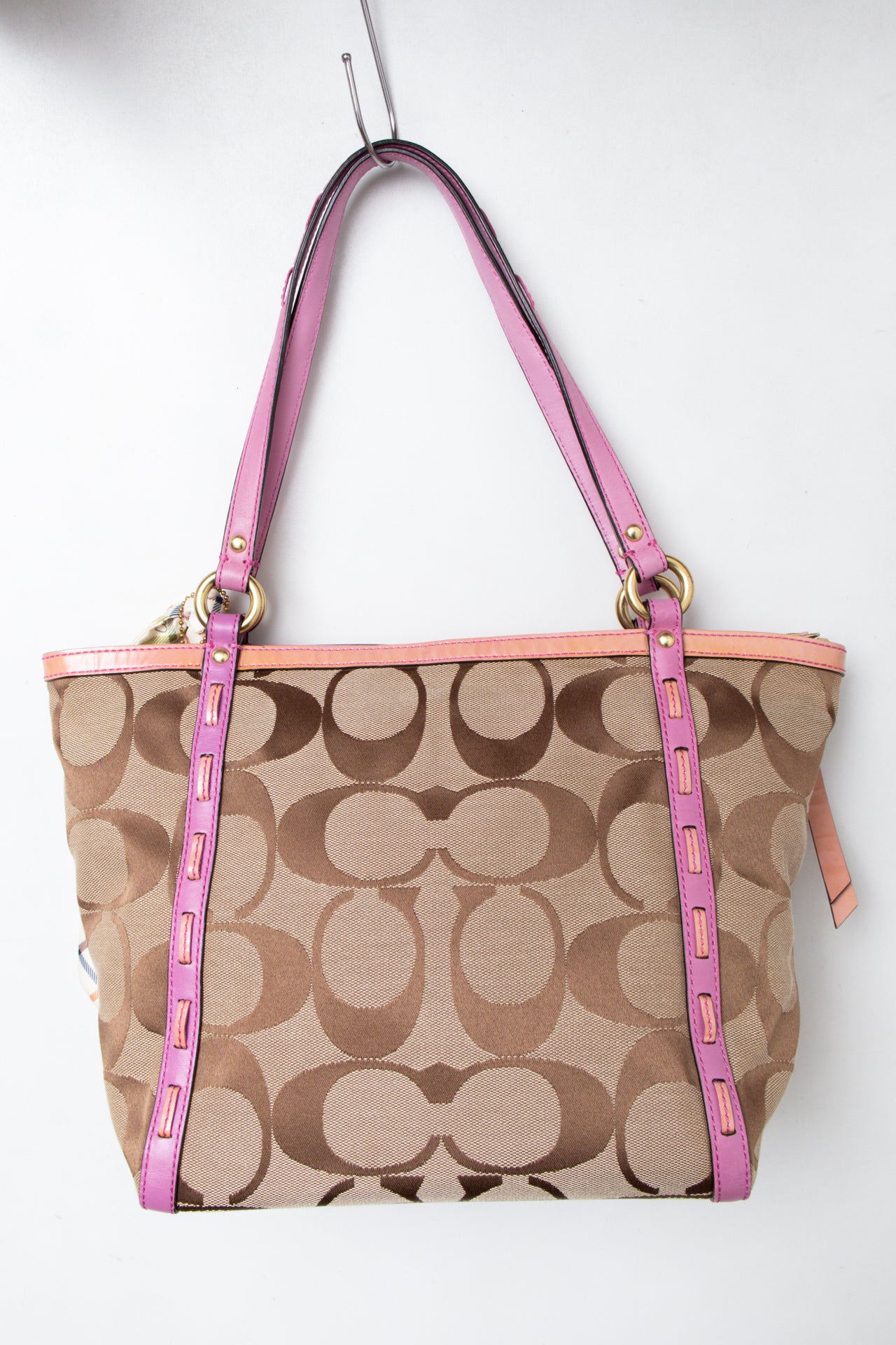 #195 Coach Shoulder Bag Brown | c. 198 | Size