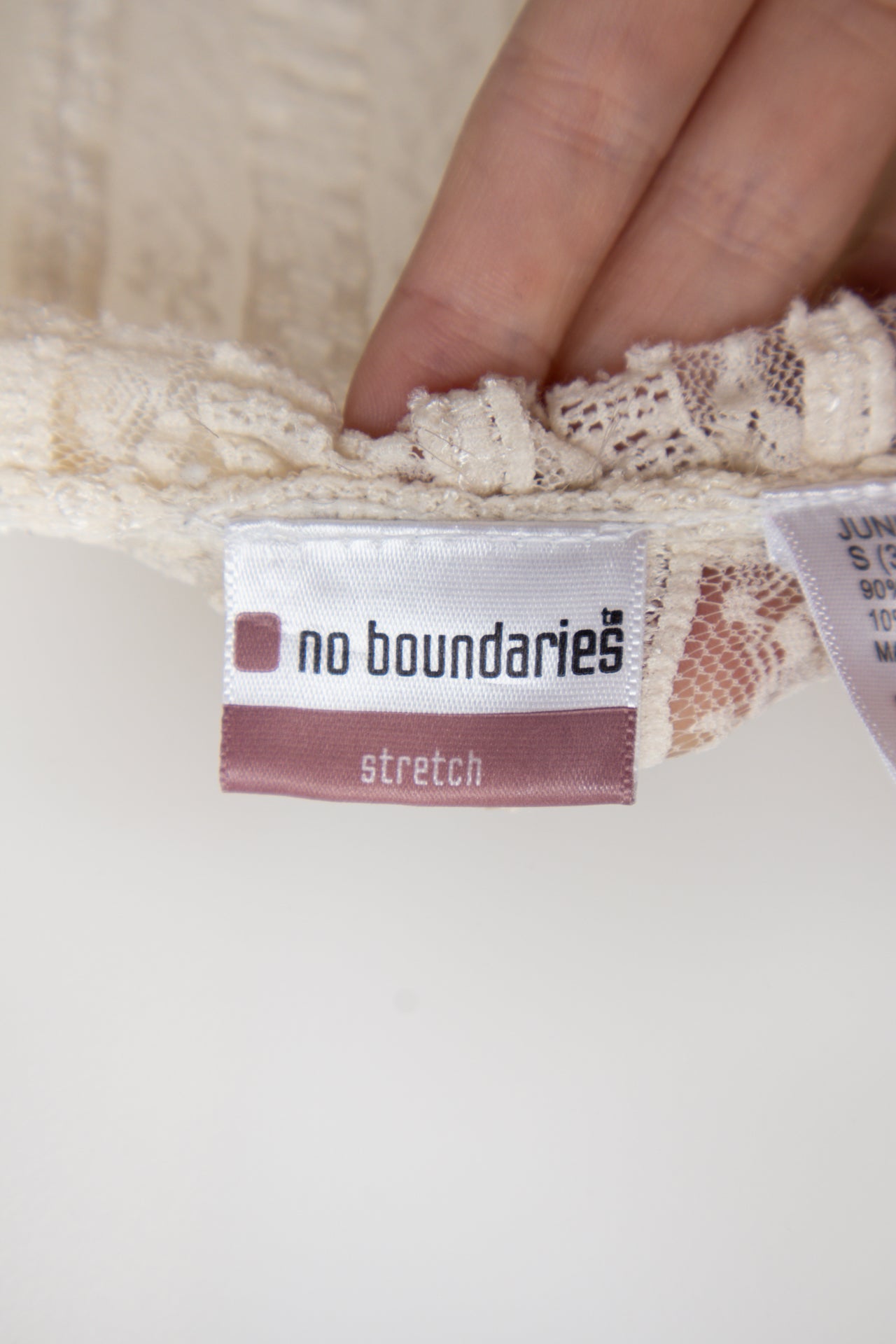 #15 No Boundaries Cami Top White | c. 195 | Size 6