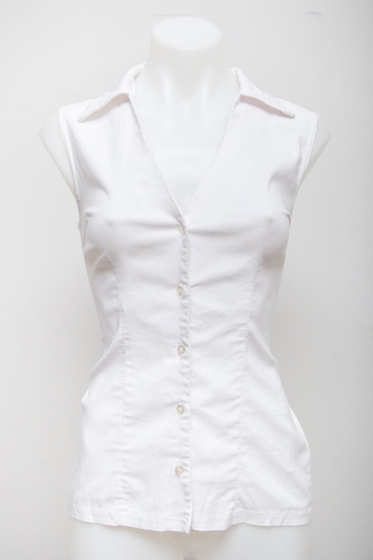 #84 Rag Tank Top White | c. 178 | Size 6