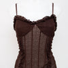 #040 No Boundaries Cami Top Brown | c. 202 | Size 14