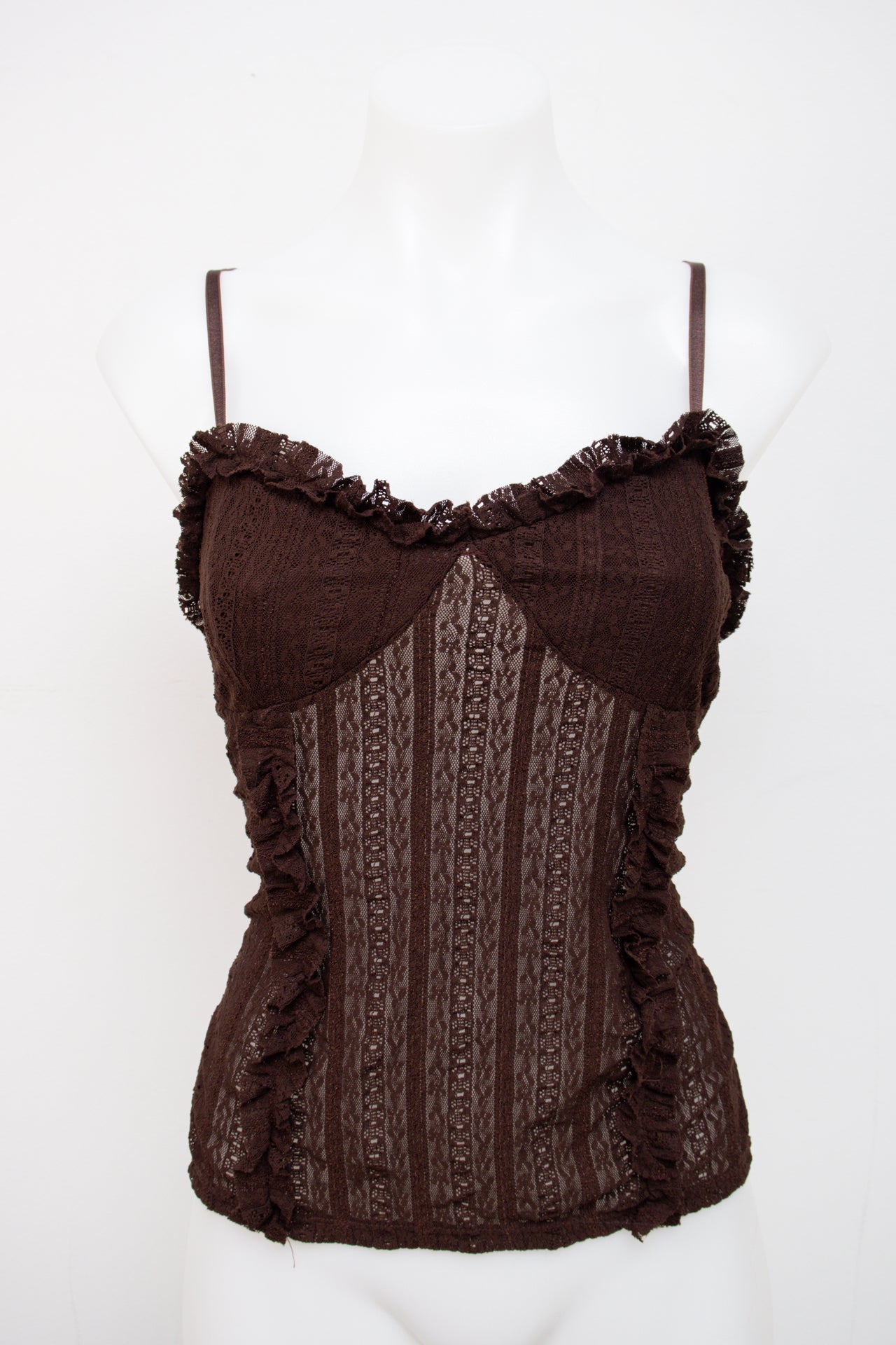 #040 No Boundaries Cami Top Brown | c. 202 | Size 14